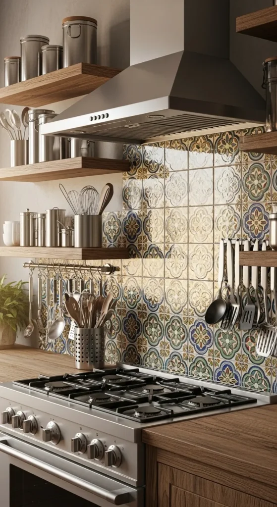 Add a Statement Backsplash