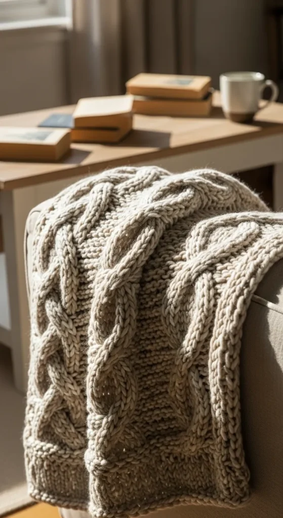 Add a Cozy Throw Blanket