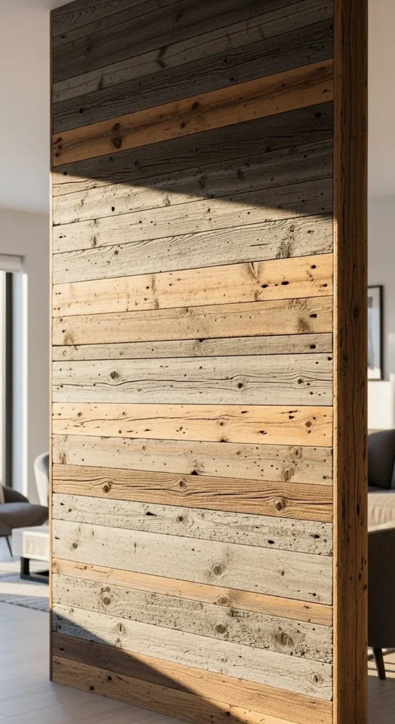 Reclaimed Wood Accent Wall