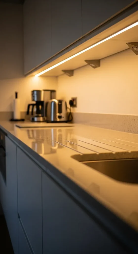 Use Under-Cabinet Lighting