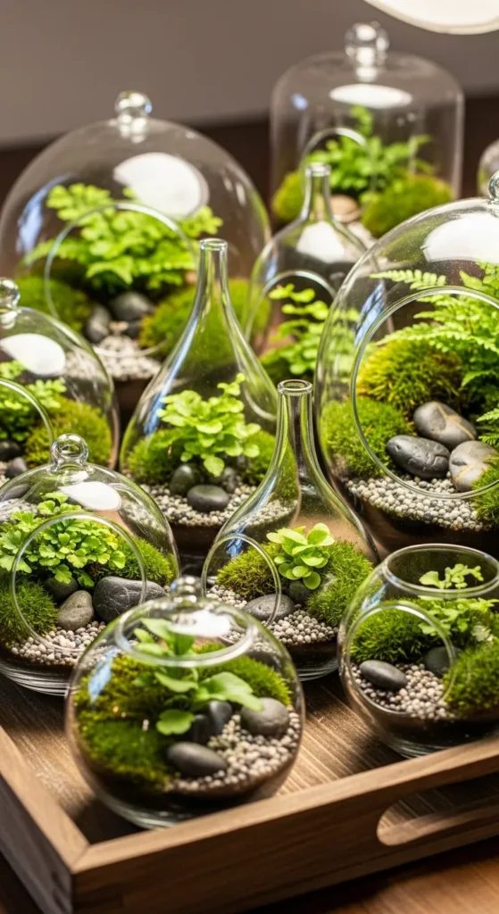 Decorate with Terrariums