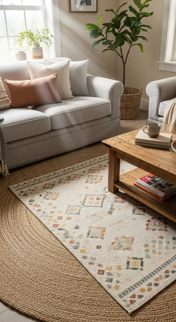 Layer Textured Rugs