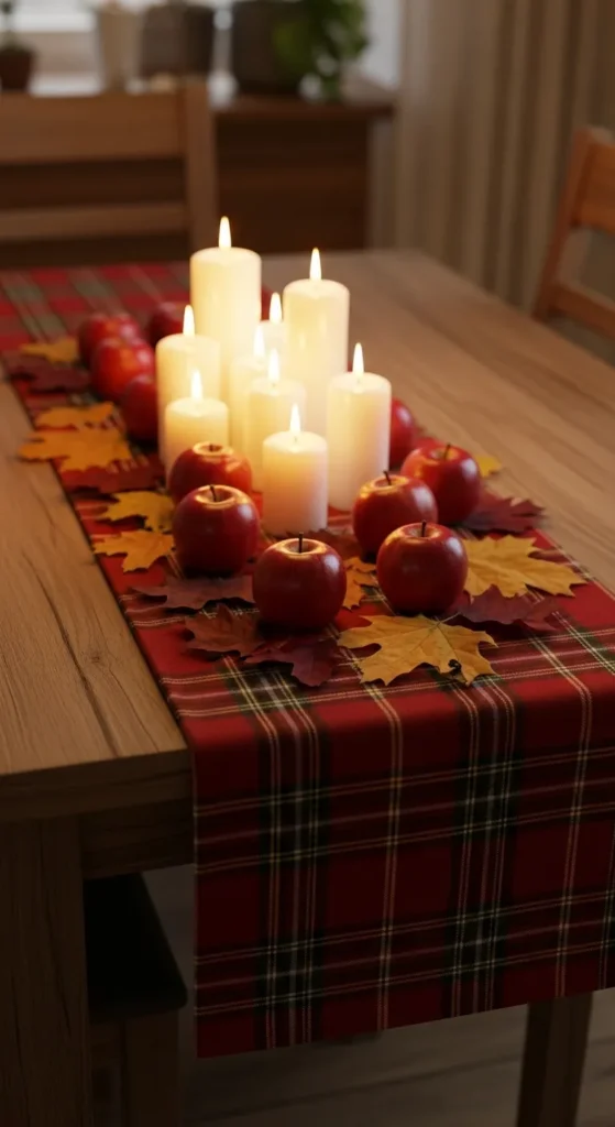 Try a Plaid Table Runner