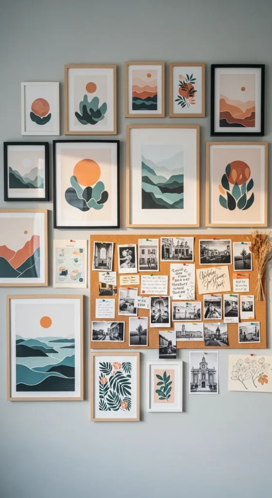 Hang Wall Art or Inspiration Boards