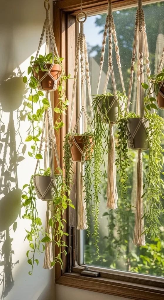 Hang Macrame Plant Holders