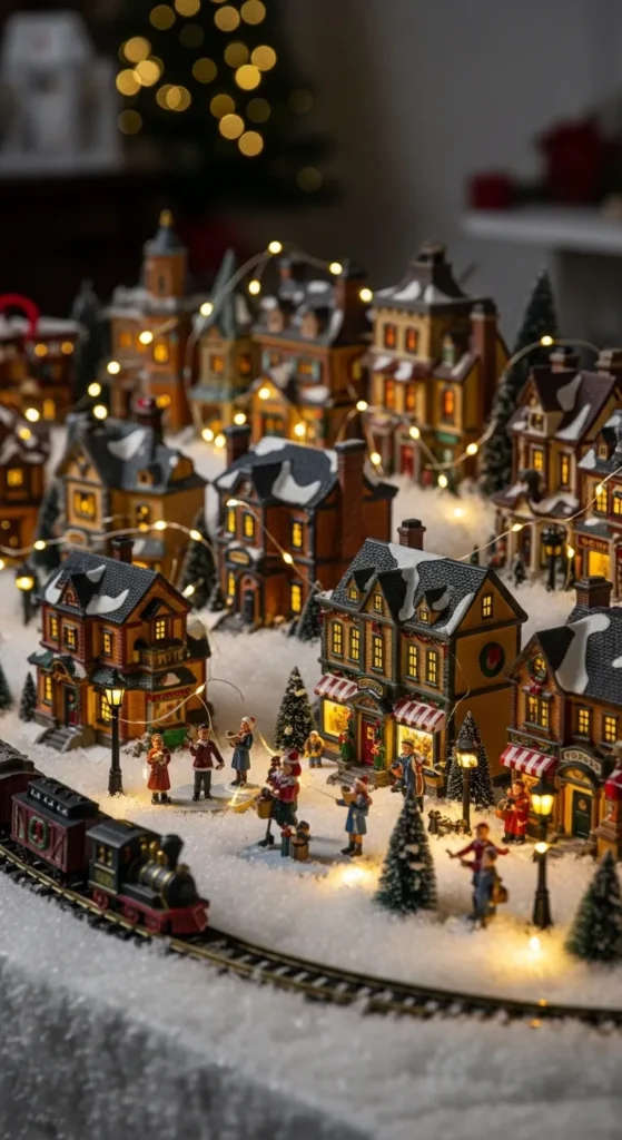 Winter Village Display
