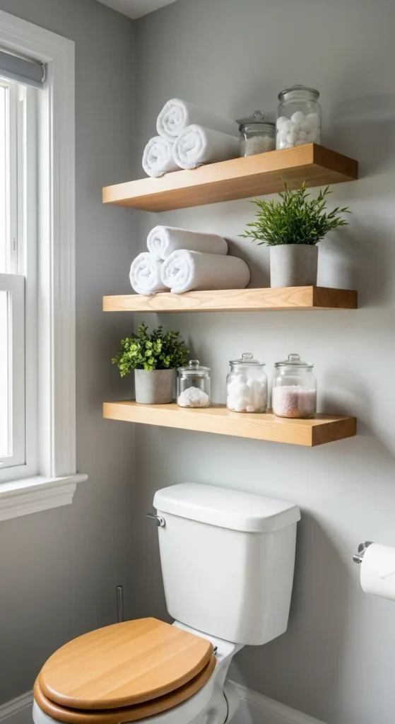 Add Floating Shelves