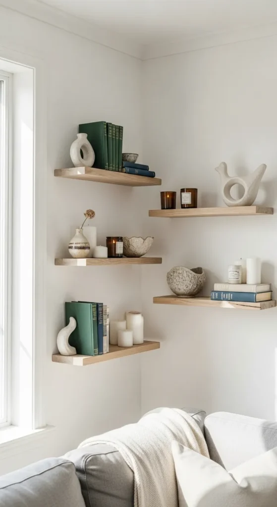 Go for Minimal Shelving
