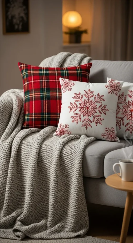 Use Festive Pillows