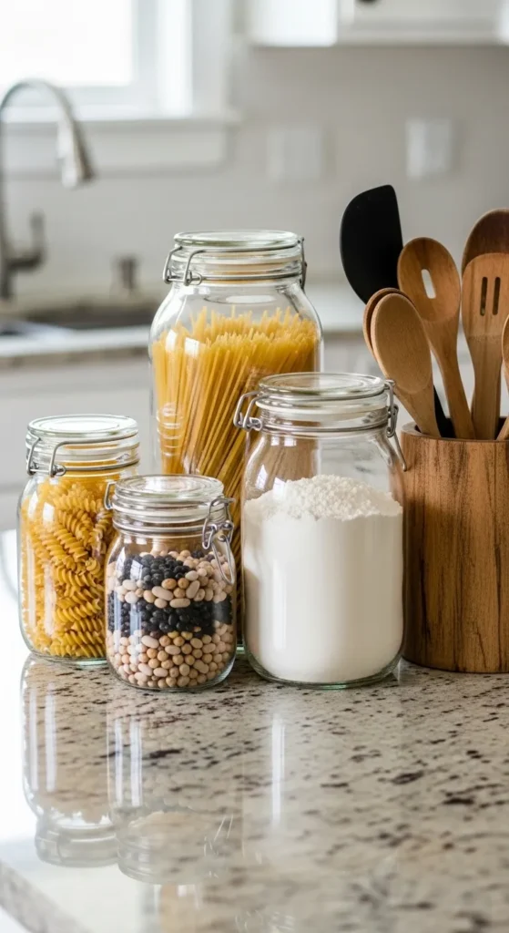 Use Stylish Storage Jars