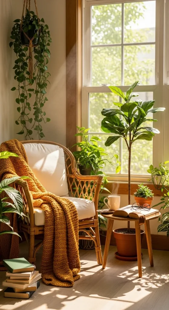 Create a Garden-Inspired Reading Nook