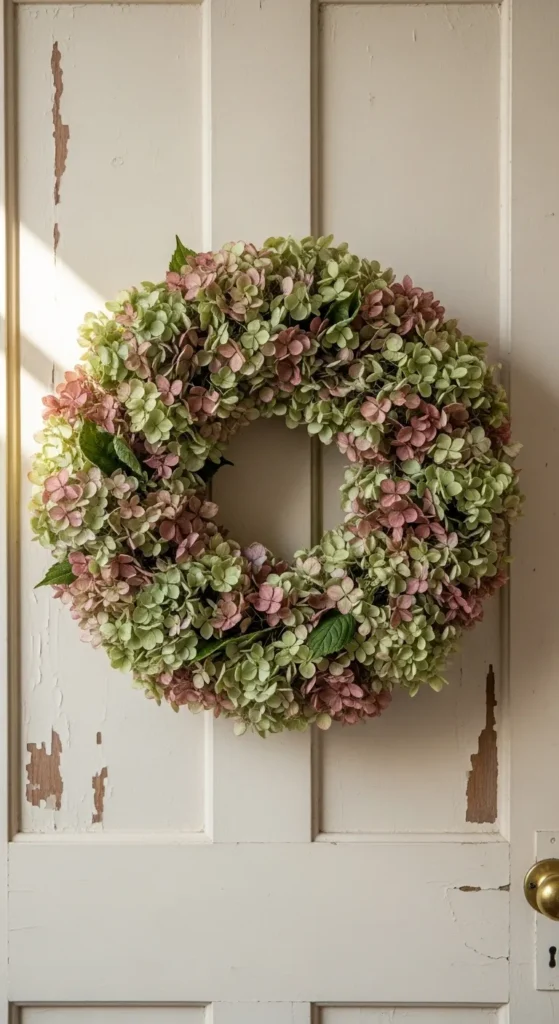 Hydrangea Wreath