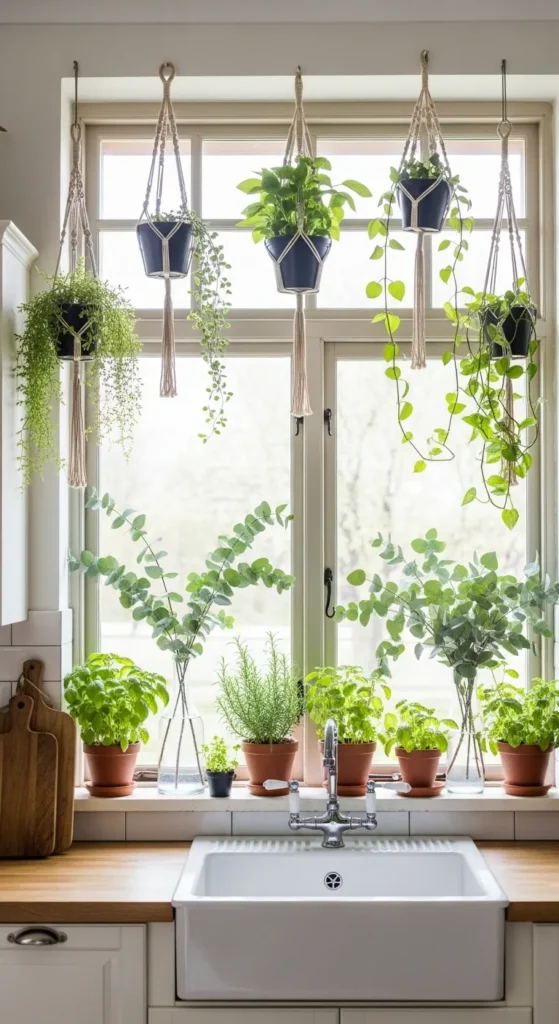 Display Fresh Greenery