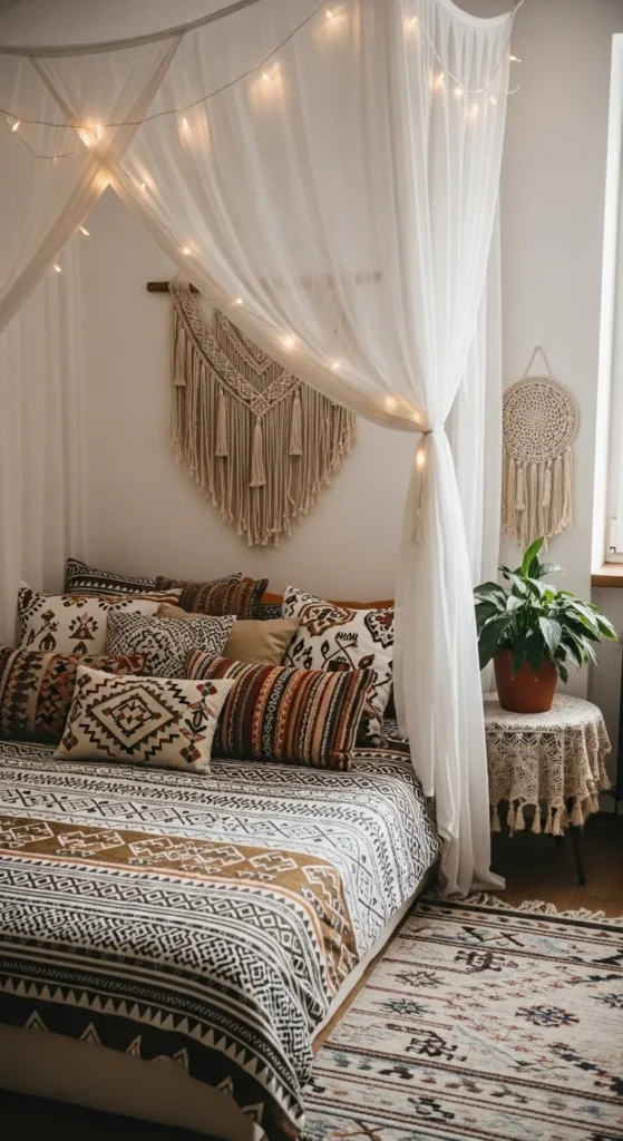 Add Canopies and Sheer Drapes