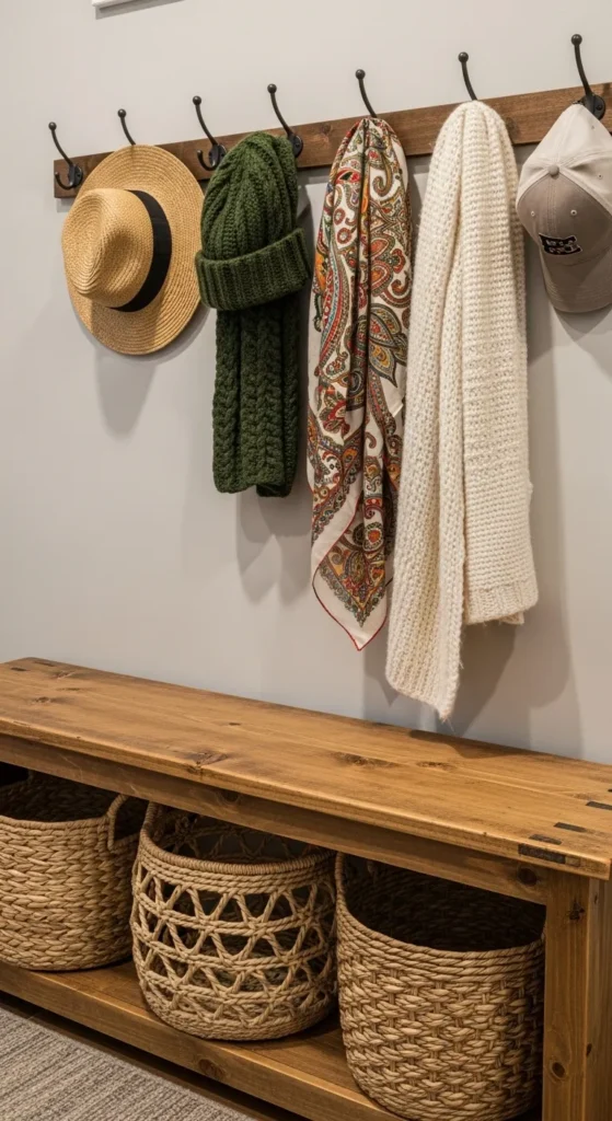 Rustic Entryway Bench
