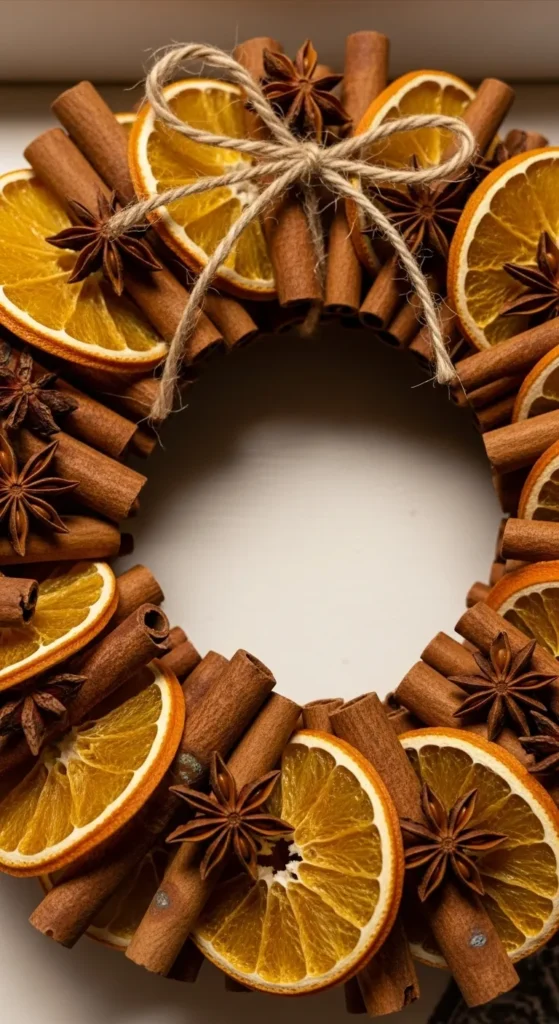 Orange Slice Wreath