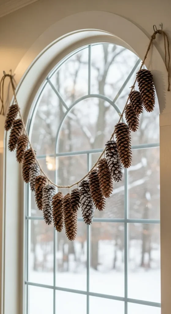Pinecone Garland