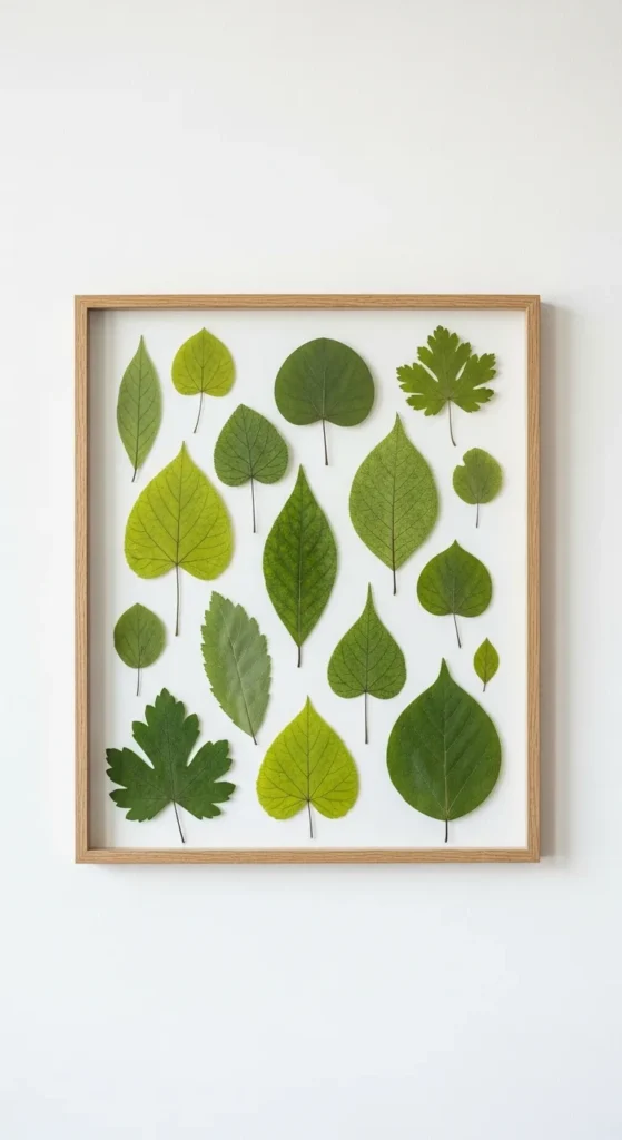 Frame Pressed Leaves