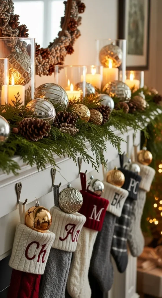 Dress Up the Fireplace Mantel