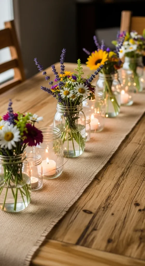 Create a Mason Jar Centerpiece