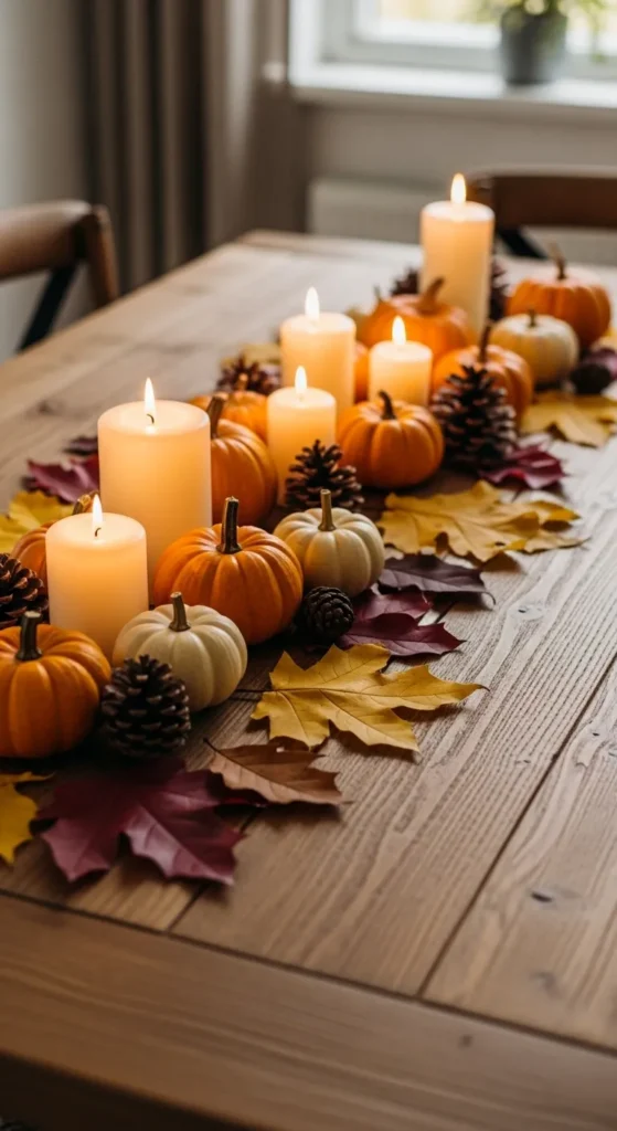 Create a Rustic Centerpiece with Pumpkins