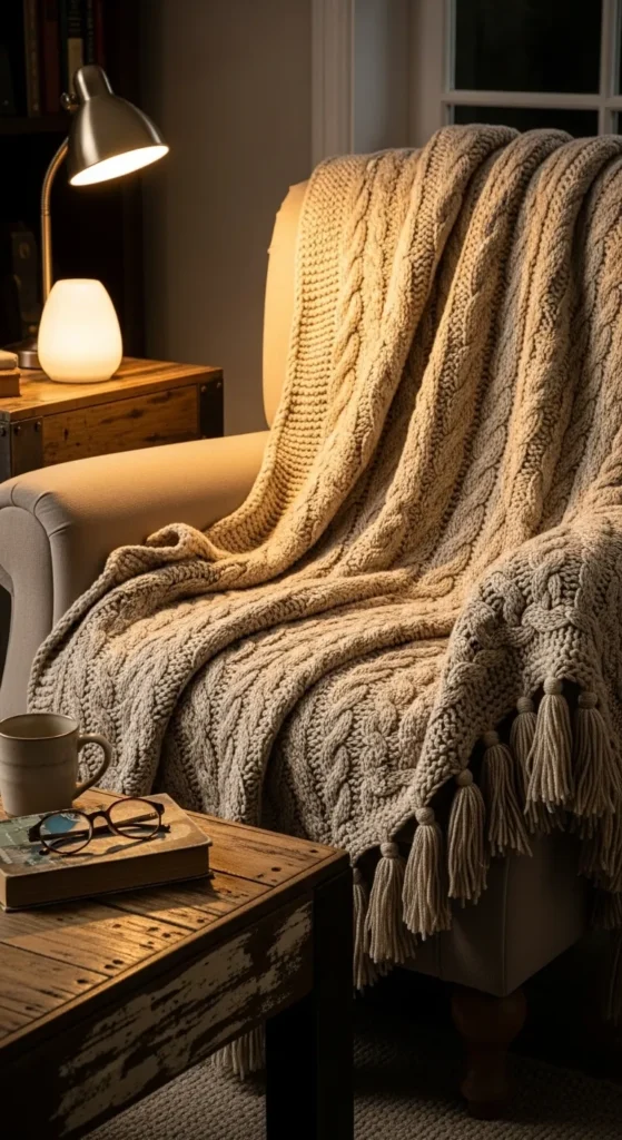Layer Textures for a Cozy Feel