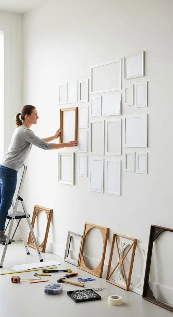 Plan Your Layout Before Hanging