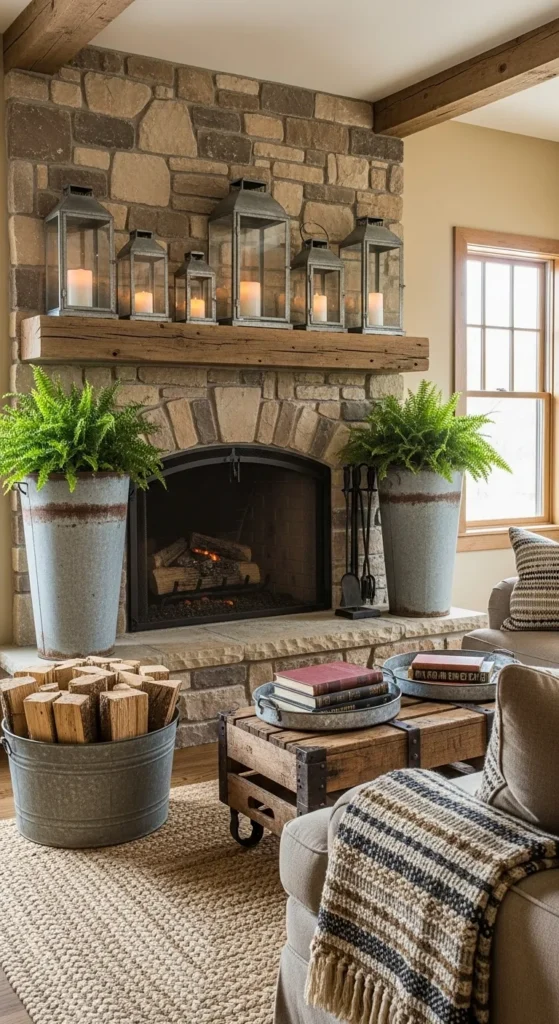 Galvanized Metal Decor