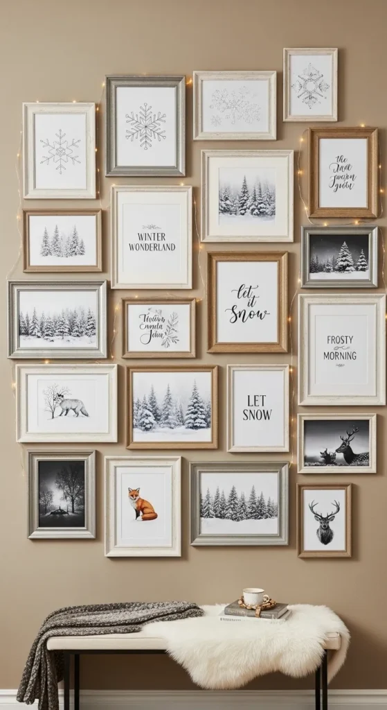 Set Up a Holiday Gallery Wall