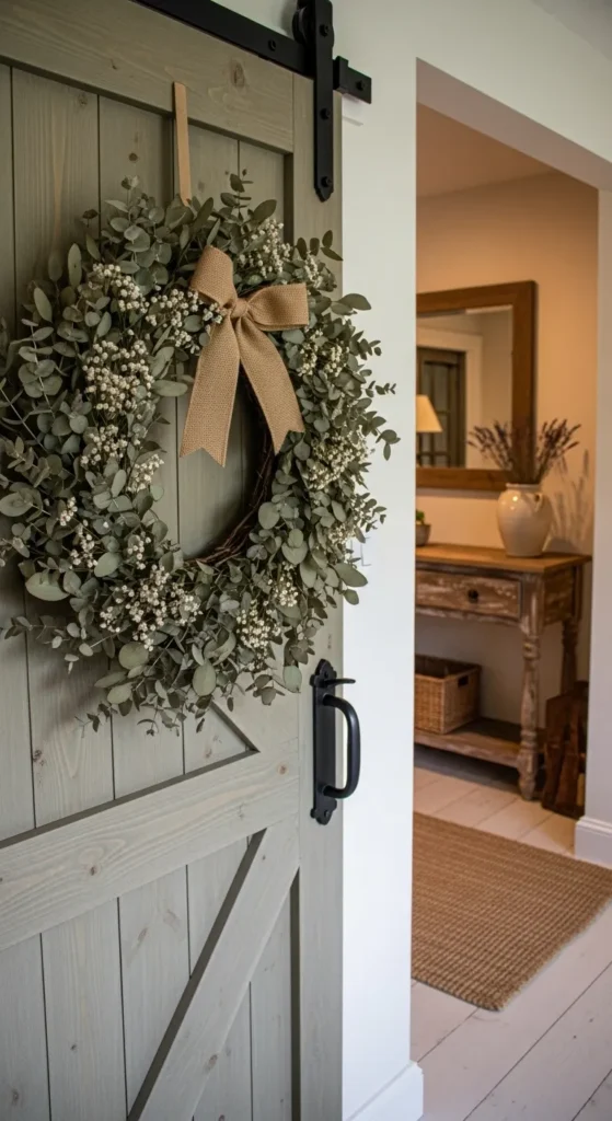 Hang Wreaths Indoors