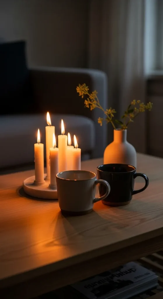 Candles and Soft Glow