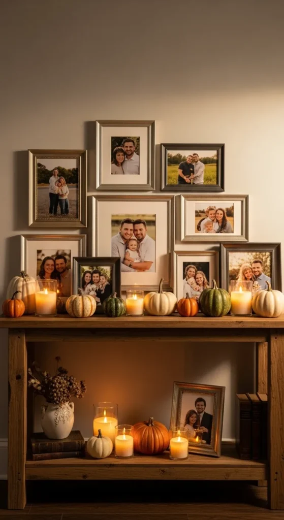 Display Family Photos with Fall Frames