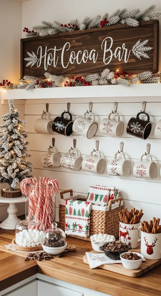 Holiday Coffee Station