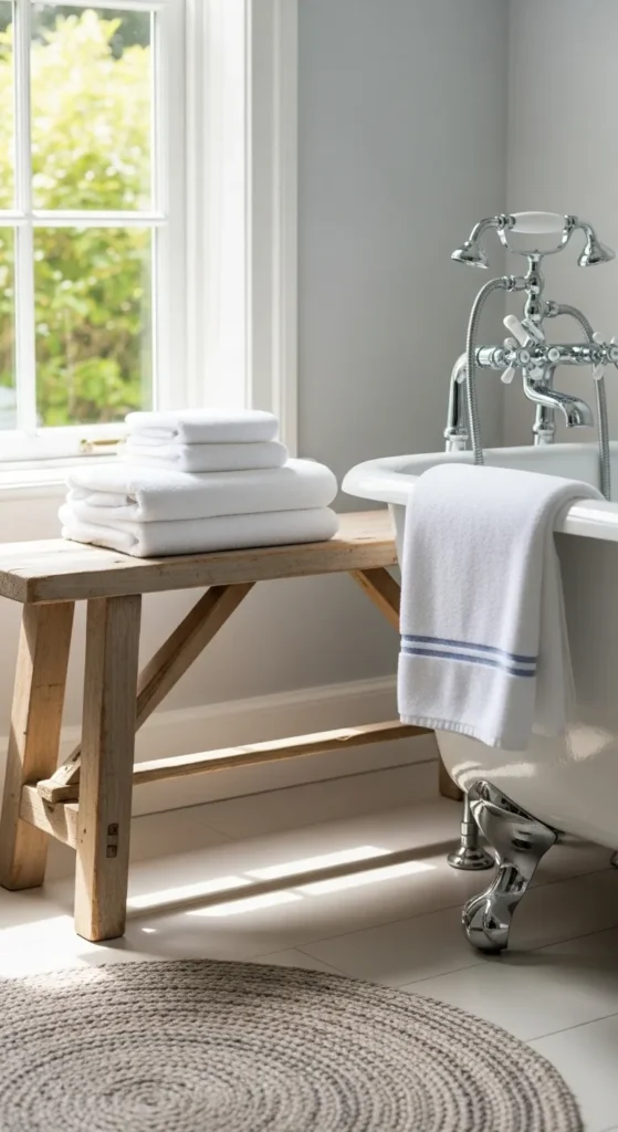 Add a Small Stool or Bench