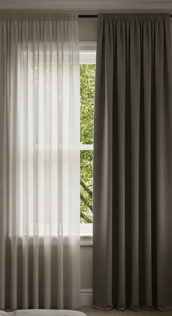 Add Layered Window Treatments