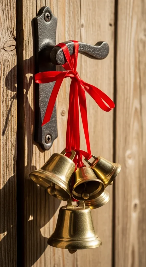 Hang Bells on Door Handles