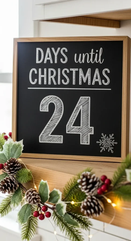 Add a Holiday Countdown Display