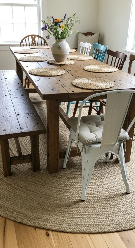 Add a Wooden Dining Bench