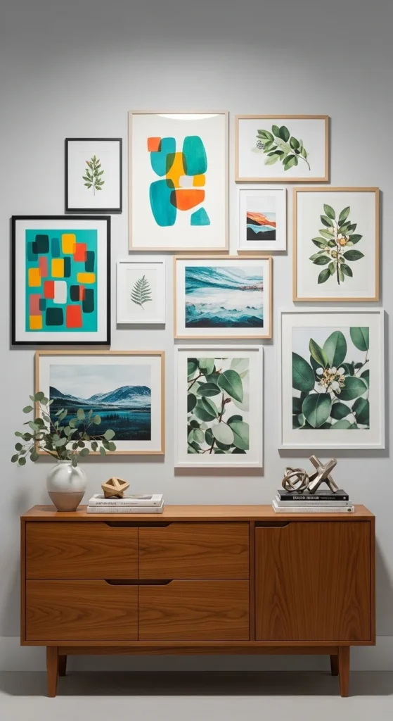 Bring Color Through Wall Art and Prints
