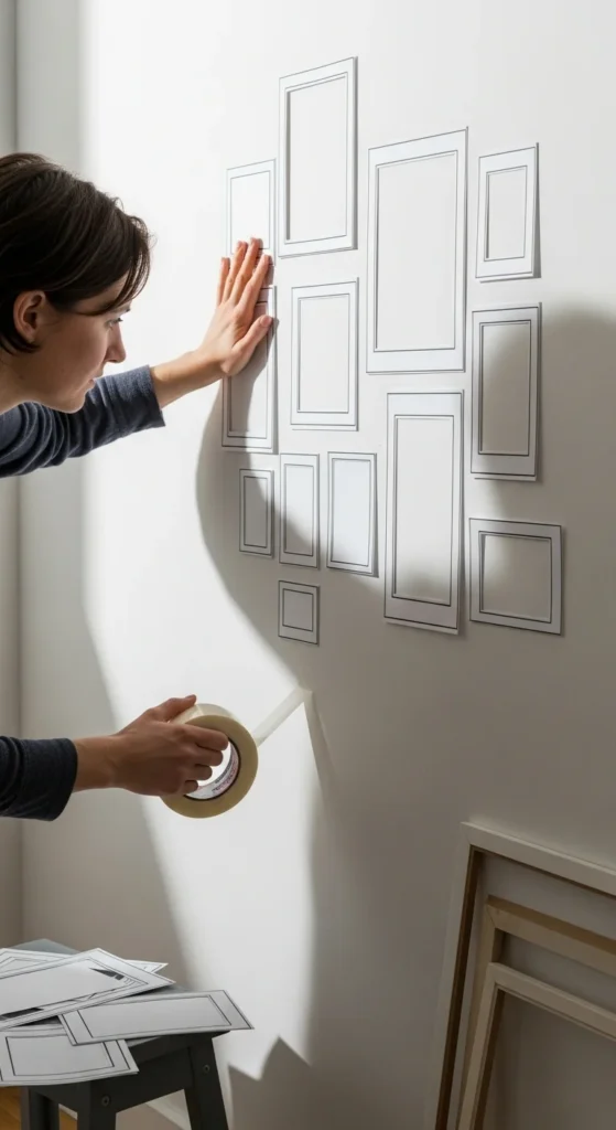 Plan Your Layout Before Hanging