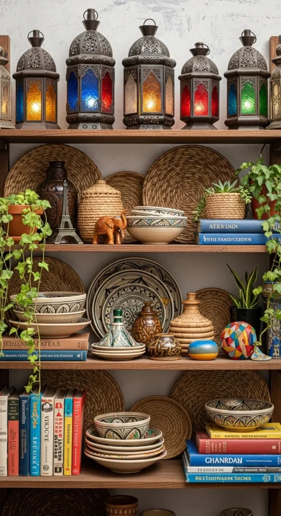 Incorporate Global and Handmade Pieces