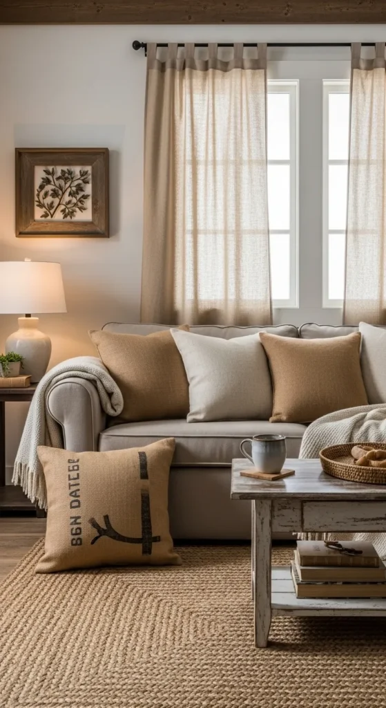 Burlap and Linen Textures