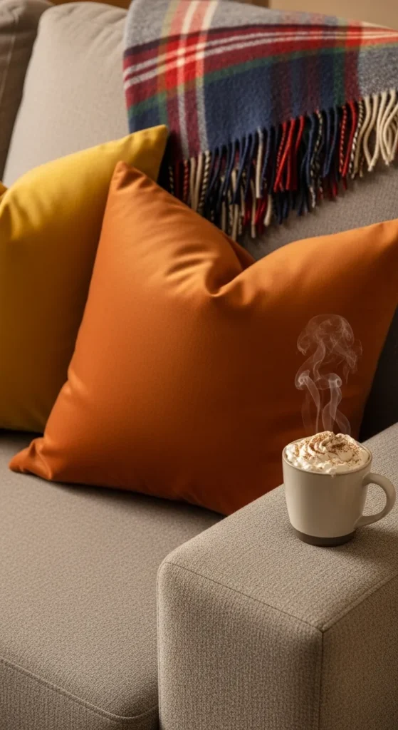 Add Cozy Lighting and Candles