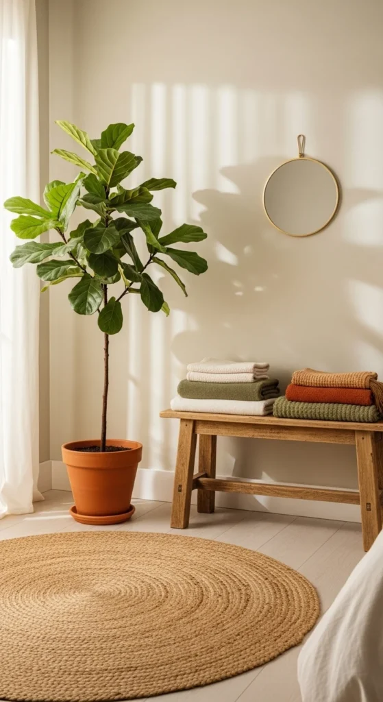 Add Natural Elements for Peaceful Energy