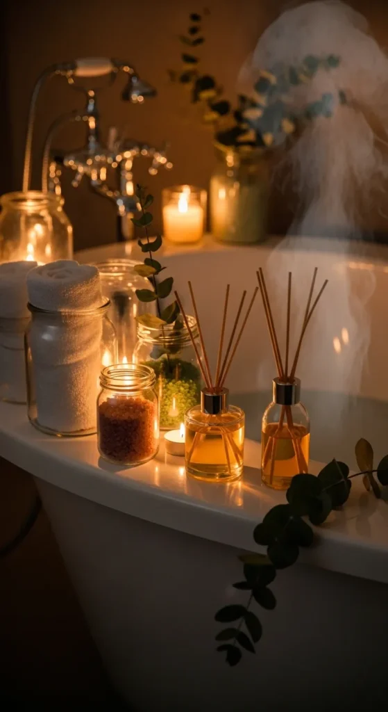 Use Scented Candles and Diffusers