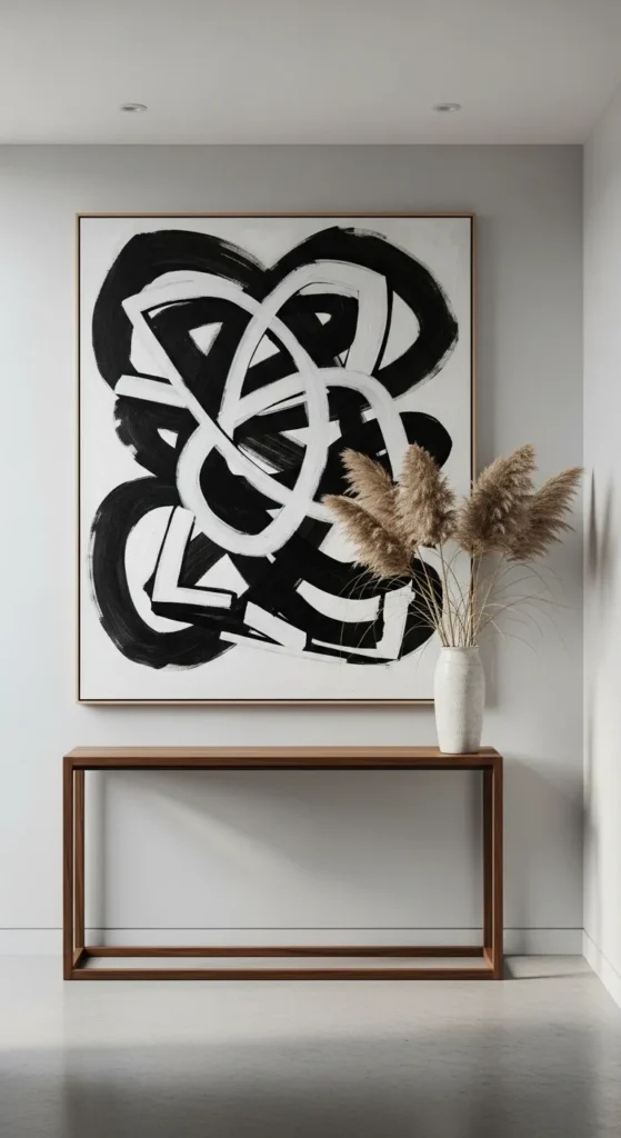 Incorporate Minimalist Art and Decor