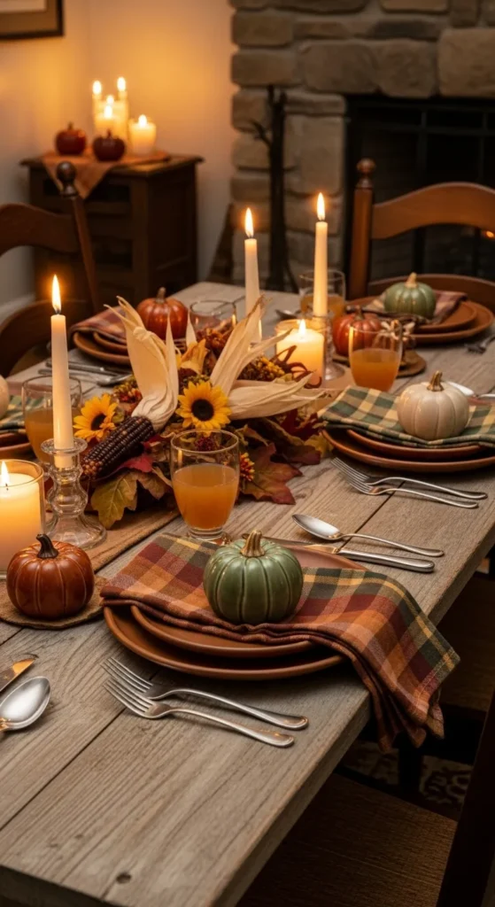 Bring Fall into the Kitchen and Dining Area