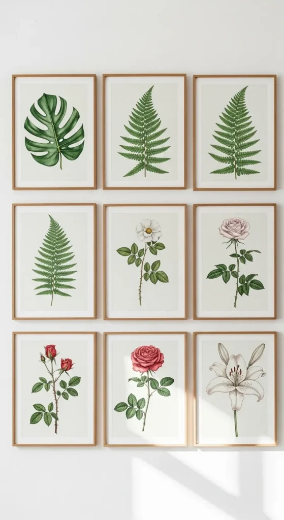 Incorporate Botanical Prints