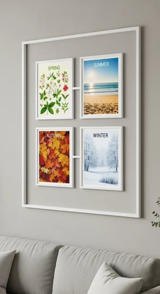 Seasonal Gallery Wall