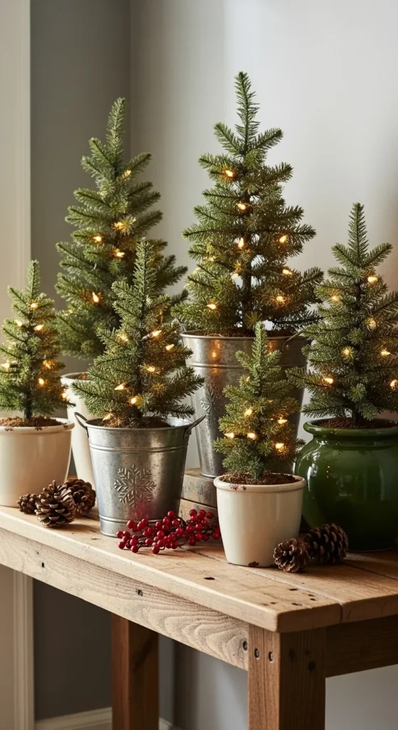 Add Mini Trees Around the House